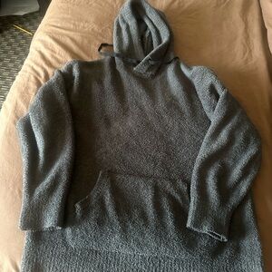 Natori Men's Gray Hooded Sweater